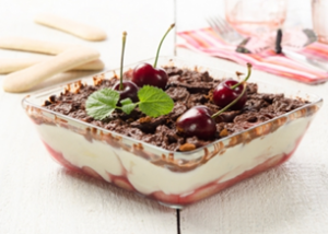 Češnjev tiramisu